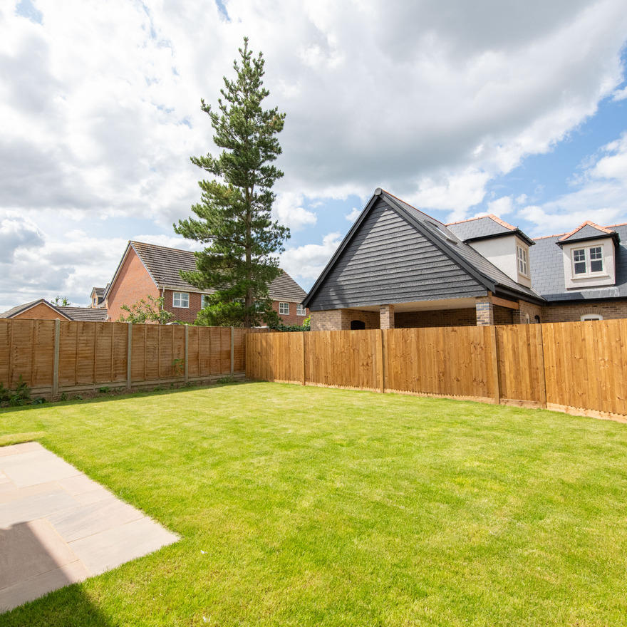 Plot 2 - Rear Garden